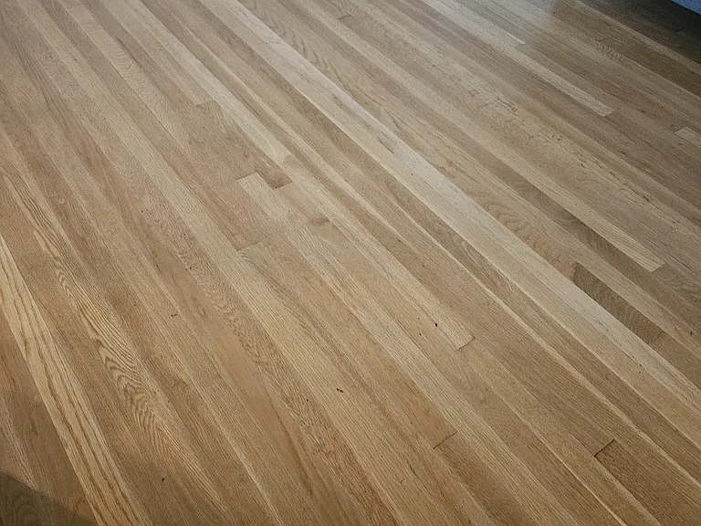 Newly refinished orginal hardwood flooring