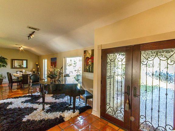 Another view of the handsome front doors.