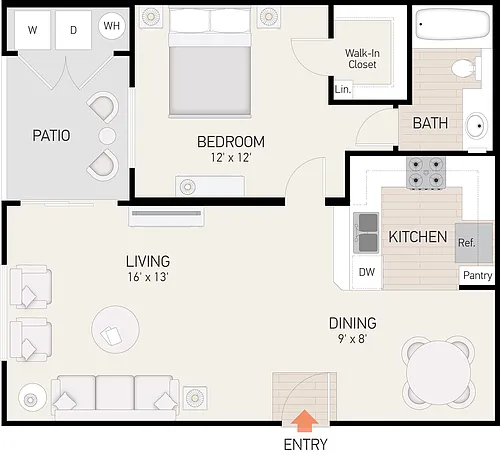 Floor plan Plan C