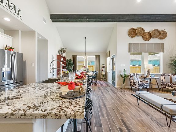 Kitchen with spacious island