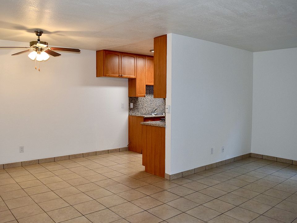 Dining area and kitchen