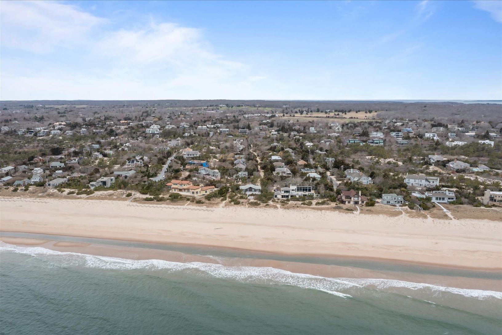  Wide, sandy and almost private ocean beach