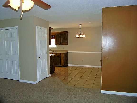 Looking into the dining area
