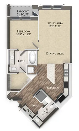 Floor plan A11