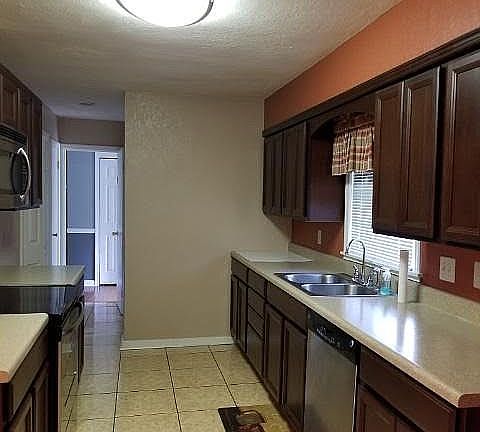Remodeled kitchen.