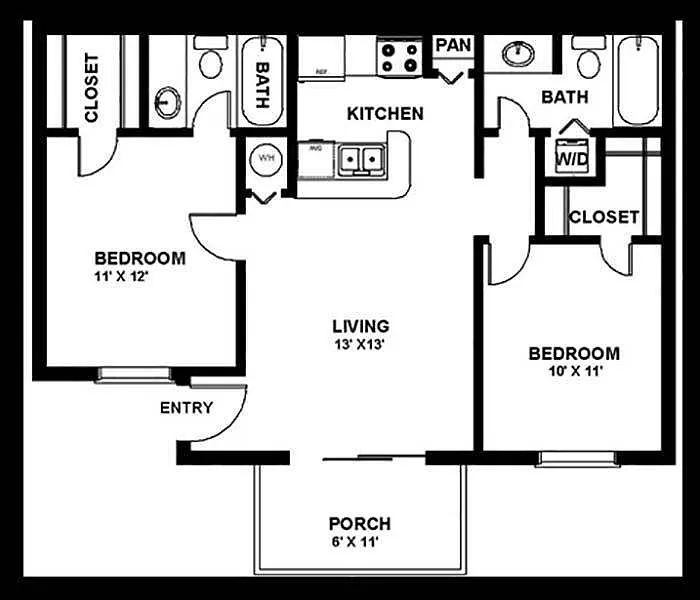 Floor plan Shiloh
