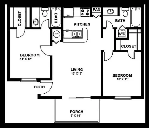 Floor plan Shiloh