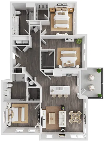 Floor plan Hoffman
