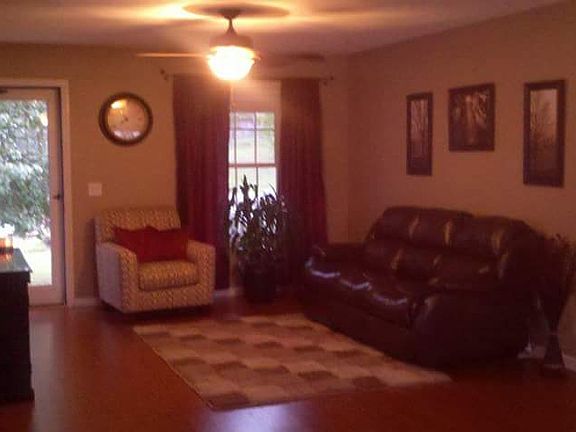 Living room furnished