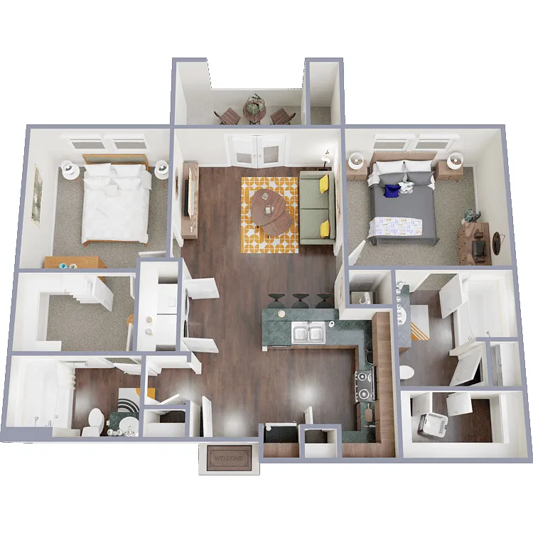 Floor plan B1