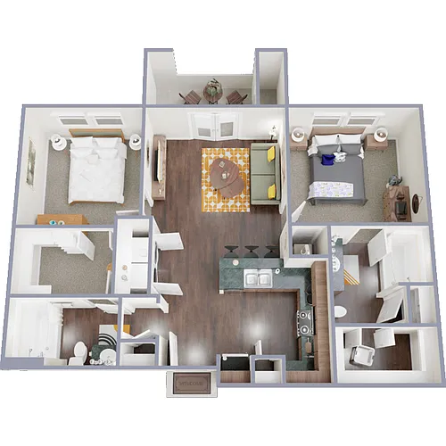 Floor plan B1