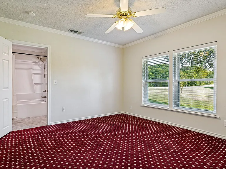 4th bedroom. This room is off the Primary bath. It could be used as an office, nursery or children's retreat.