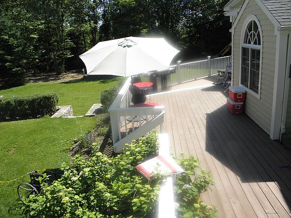 Part of the back porch