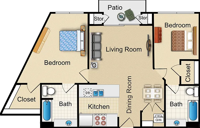 O Floorplan Diagram