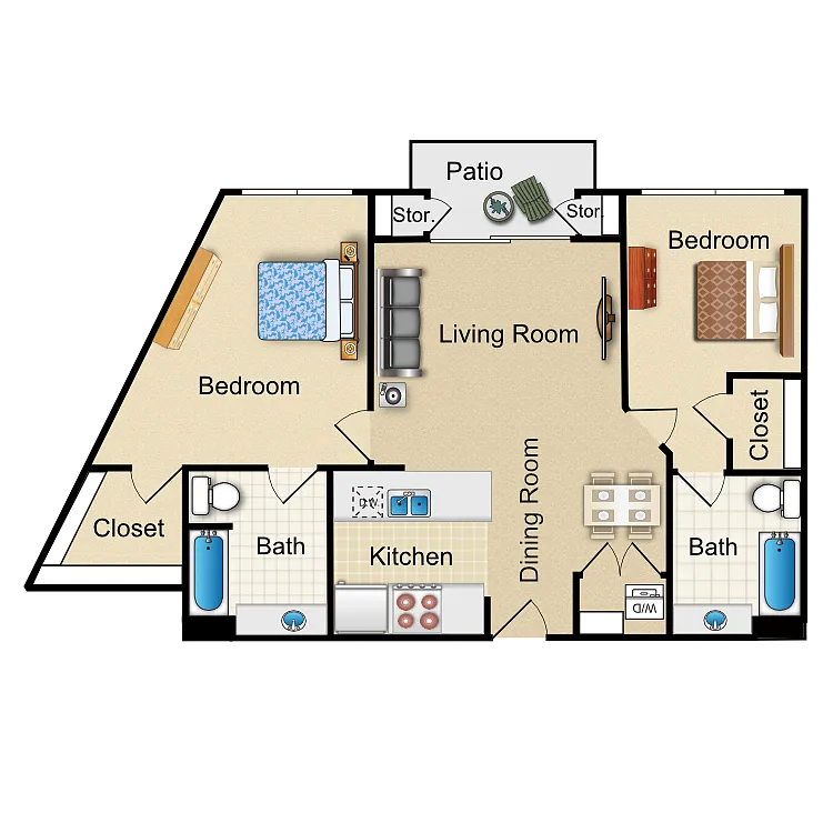 Floor plan O