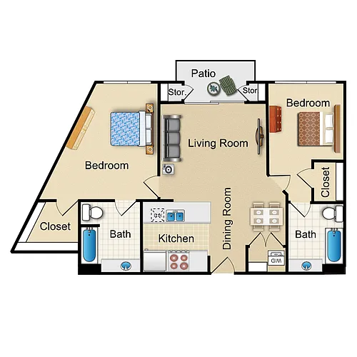 Floor plan O