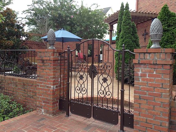 Private courtyard entrance