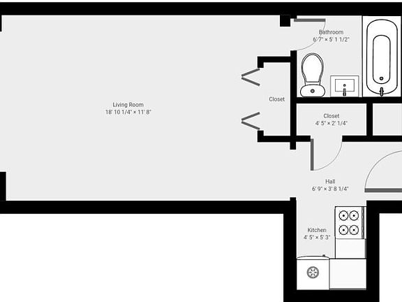 2nd image of 215 W 83rd St APT 4h