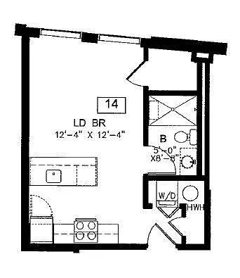 Floor plan E1