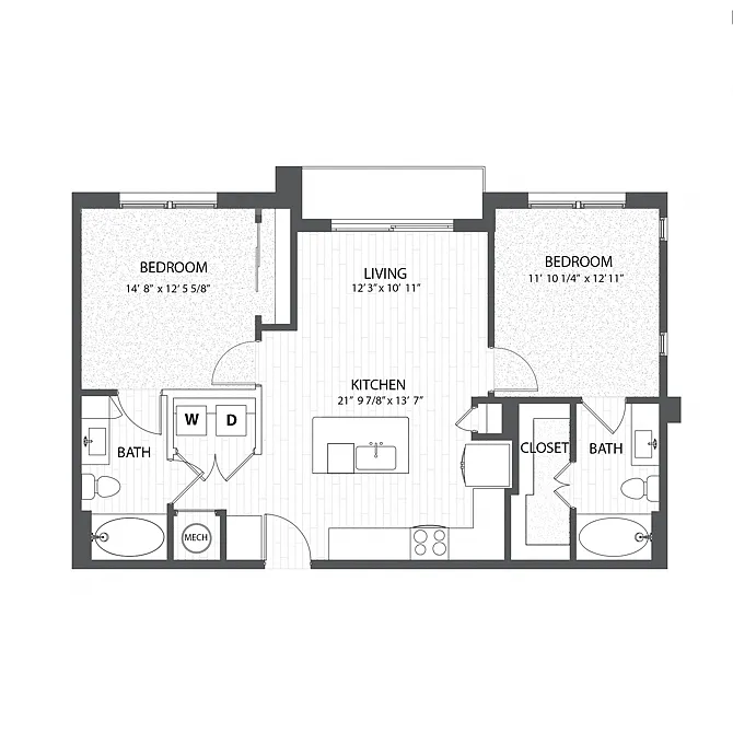 Floor plan B8