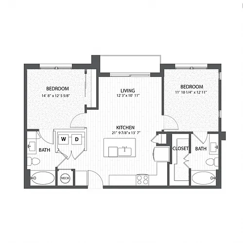 Floor plan B8