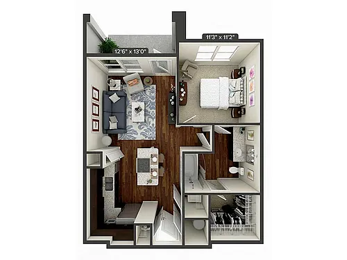 Floor plan A10-621