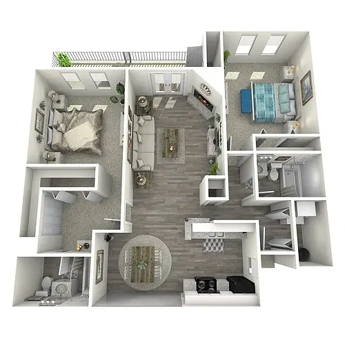 Floor plan B2 - Reno