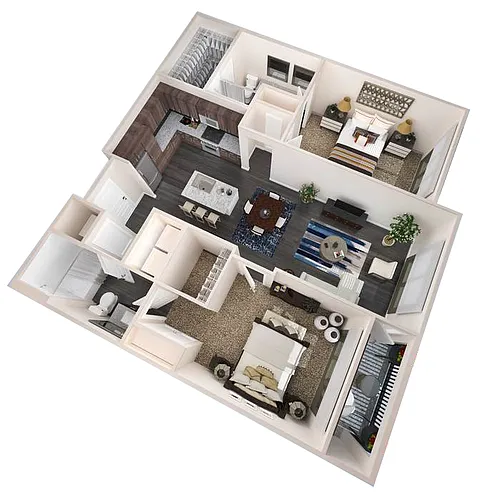 Floor plan B1