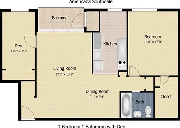 2 Bedroom 1 Bath 2 Bedroom 1 Bath