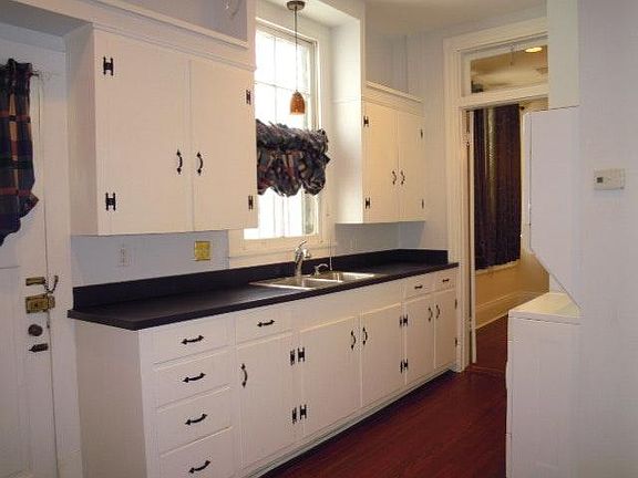Kitchen exterior wall