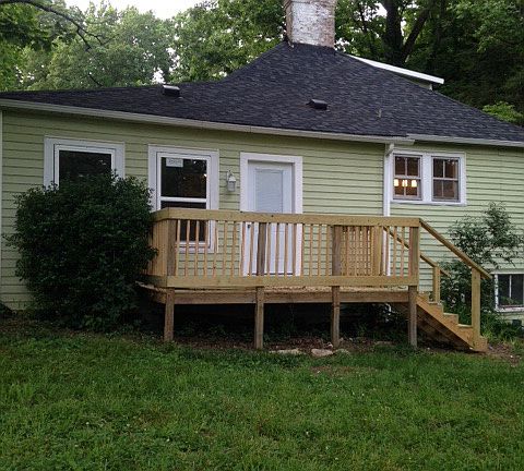New deck