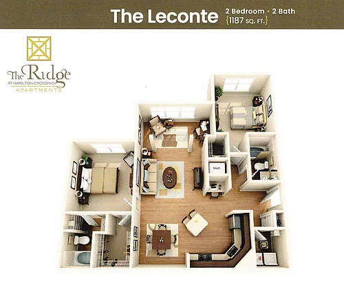 Floor plan The Leconte