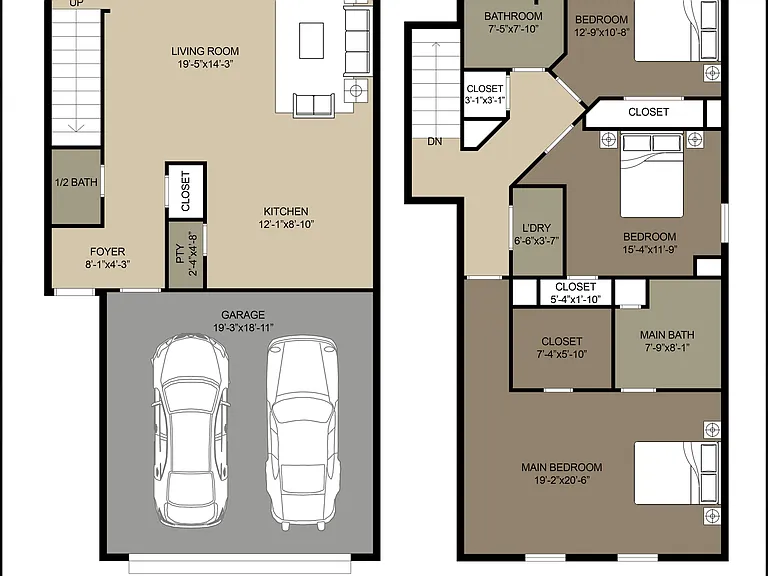The Gilmore Floorplan The Gilmore Floorplan
