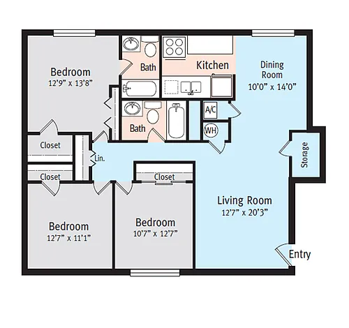 Floor plan THE IVY