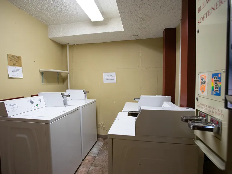 Washer and Dryer Room