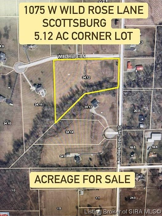 1075 W Wild Rose Lane, Scottsburg, IN 47170 MLS 202308445 Zillow