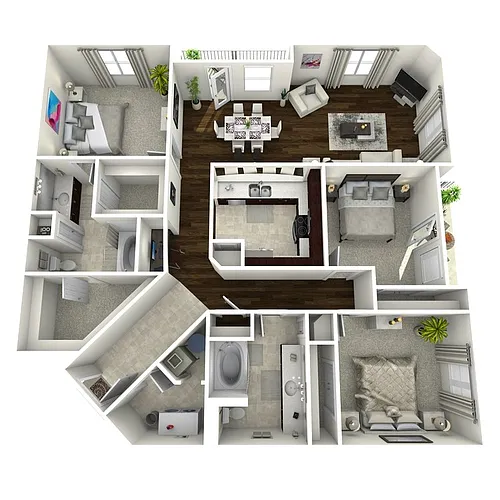Floor plan The Frederick