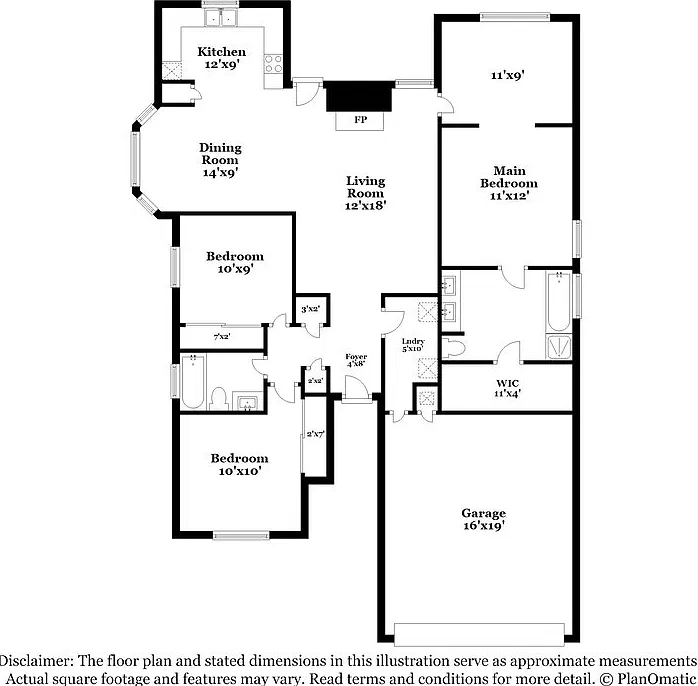 3 bed, 2.0 bath, 1438 sqft, $1,930 — Photo 2
