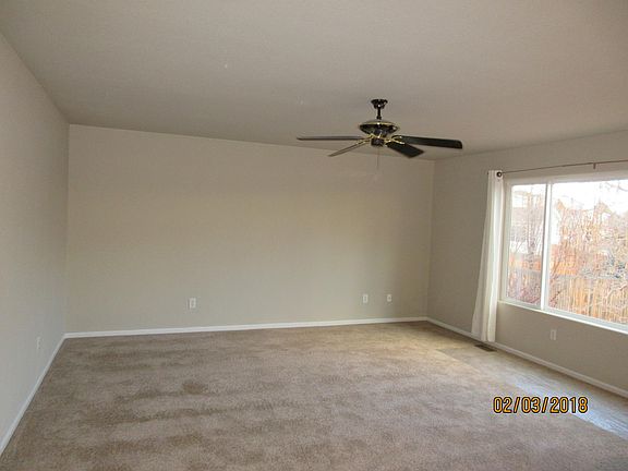 Family room off kitchen area