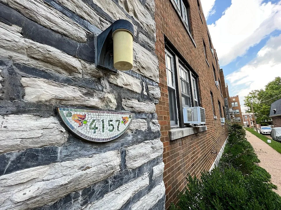 View of east side of building.