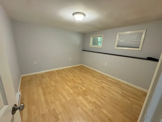 Large bedroom will fit king or queen