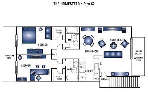 Floor plan Plan C2