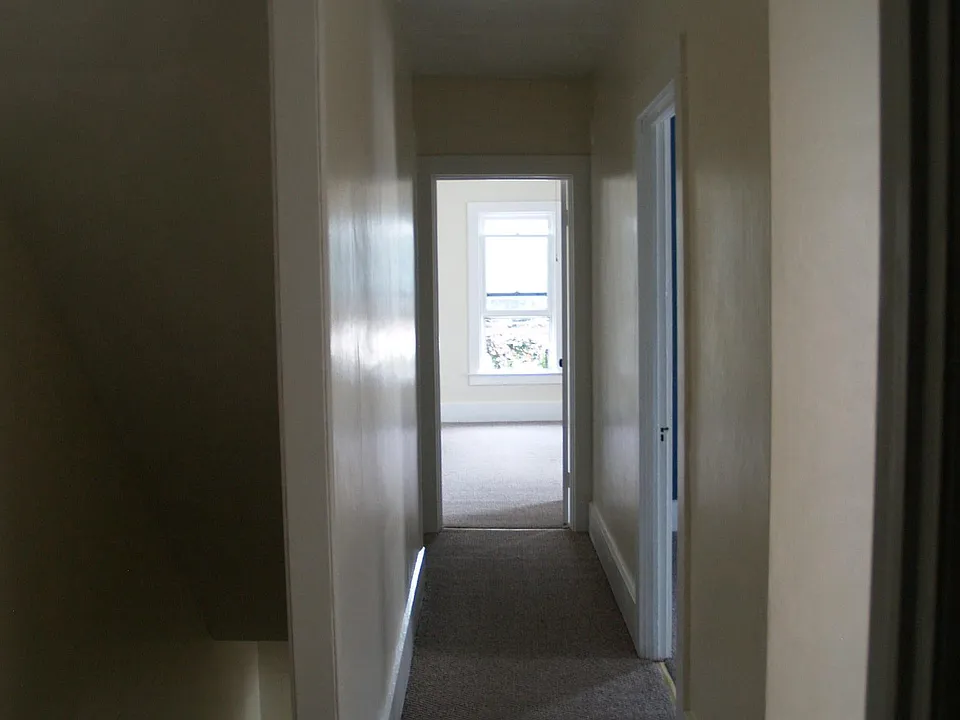 Hallway leading to bedrooms