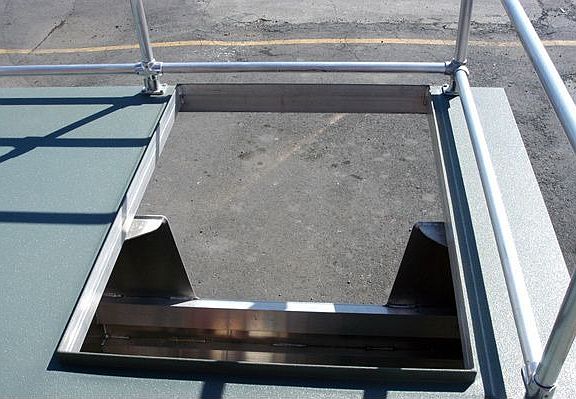 One of two motor mounts