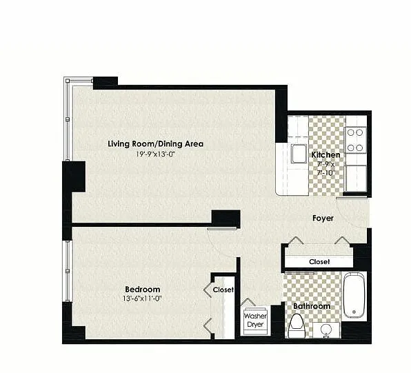 Floor plan HPN AA2