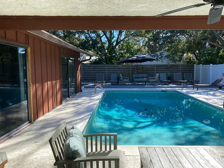 Pool area