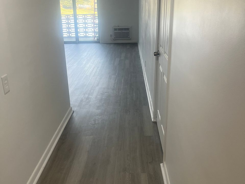 Entry hallway with storage