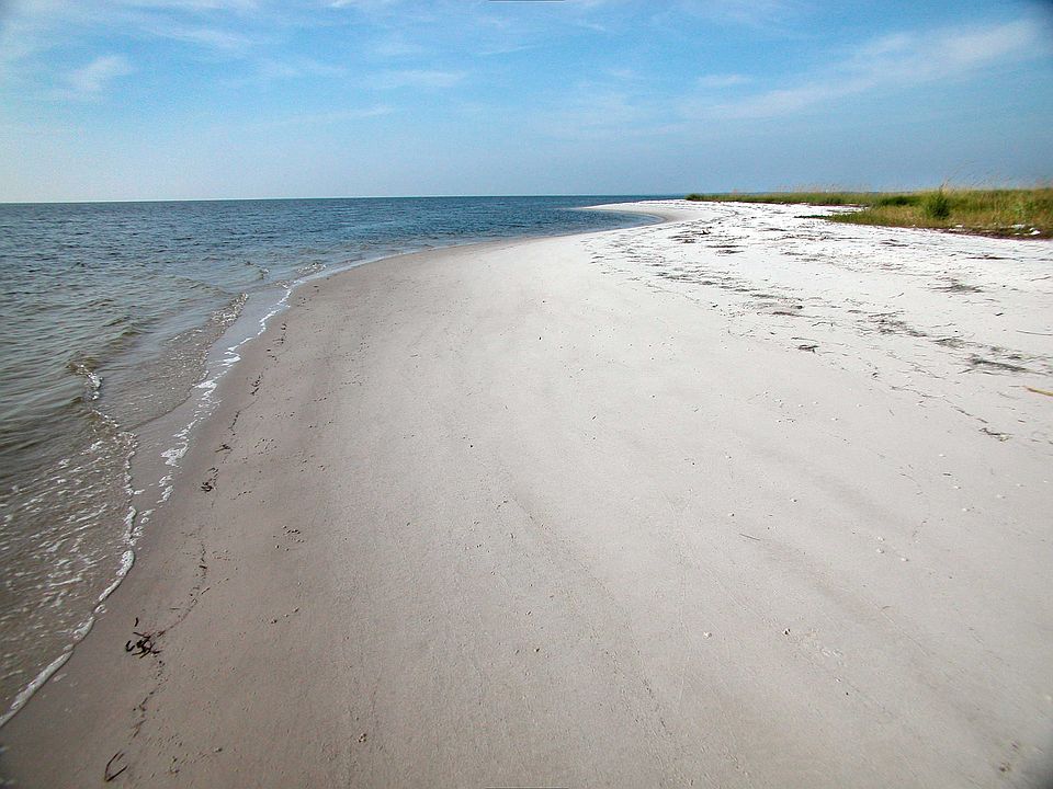 Home is just around the corner from the beach. 