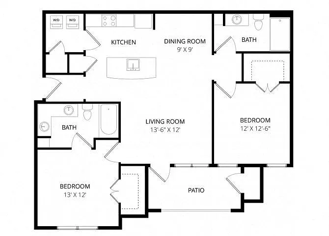 Floor plan The Patriot