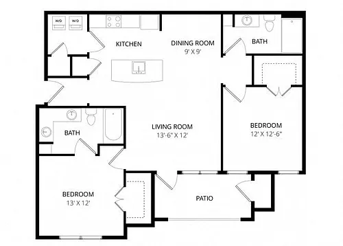 Floor plan The Patriot